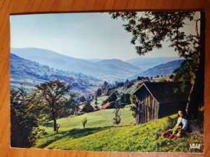 Postcard Ballon Alsace