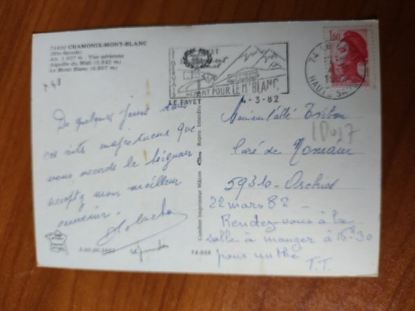 Postcard Le Mont Blanc - Image 2