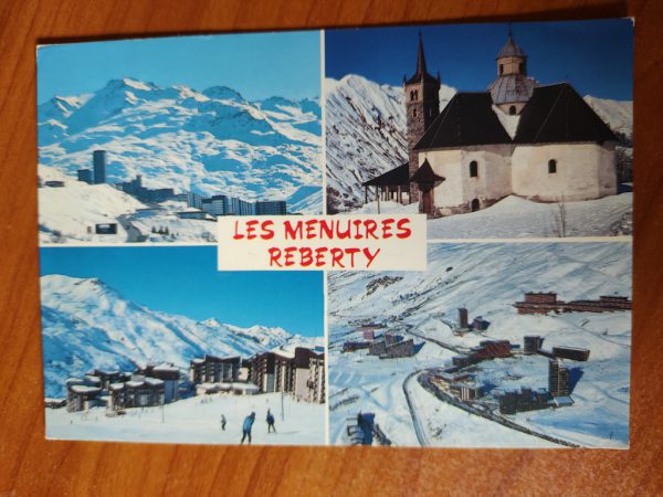 Postcard Les Menuires Reberty