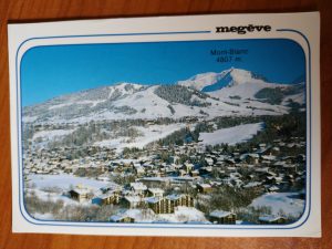 Postcard Megeve