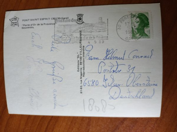 Postcard Pont St Esprit - Image 2