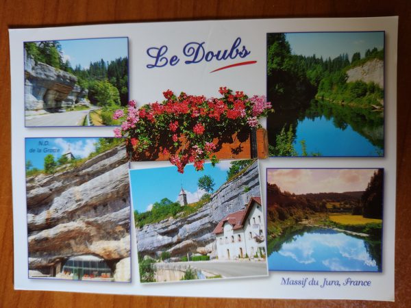 Postcard Le Doubs