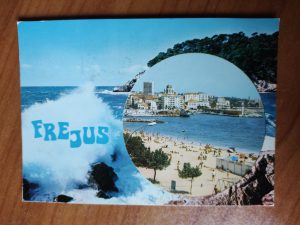 Postcard Frejus Cote de Azur