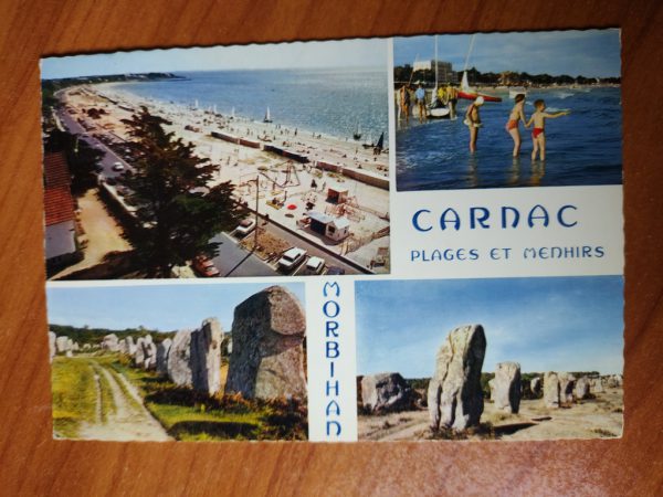 Postcard Carnac Menhirs
