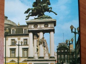 Postcard Clermond Place de Jaude