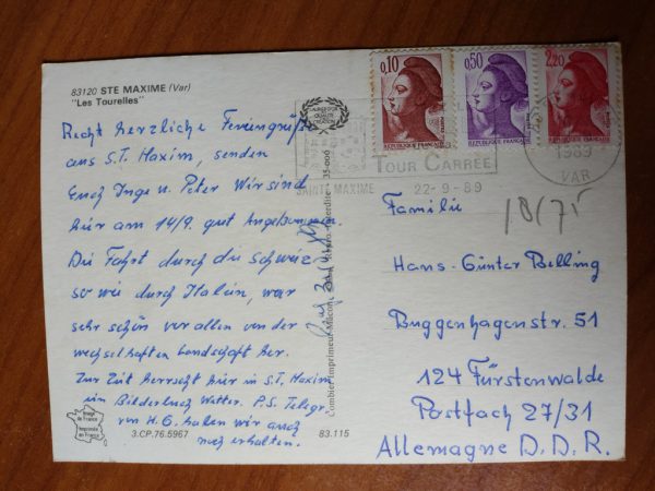 Postcard Les Tourelles - Image 2