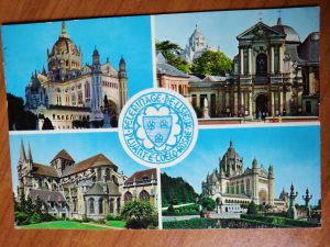 Postcard Calvados Basilique