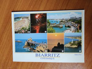 Postcard Biarritz
