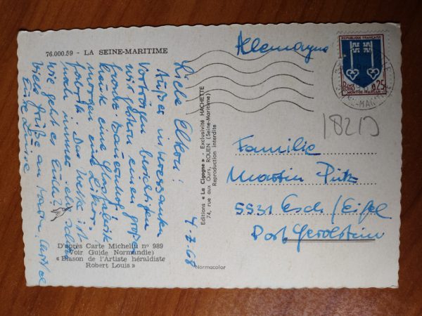 Postcard La Seine Maritime - Image 2