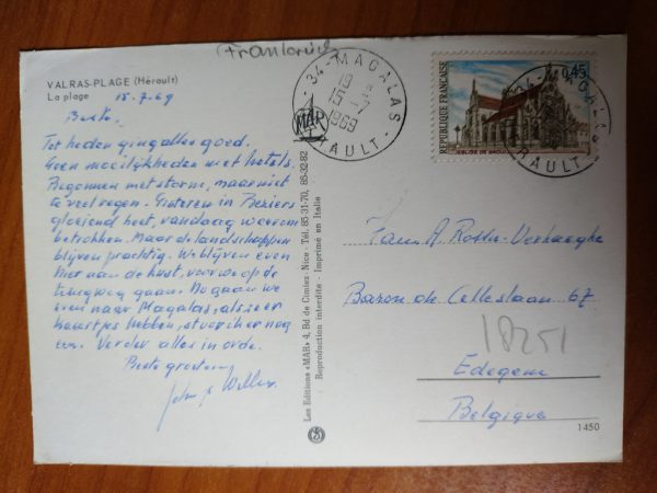 Postcard Valras Plage - Image 2