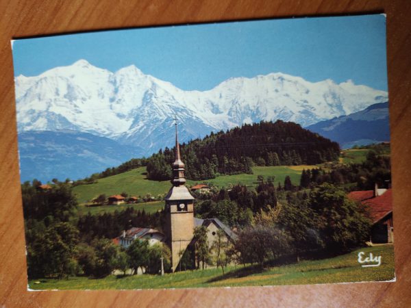 Postcard Mont Blanc