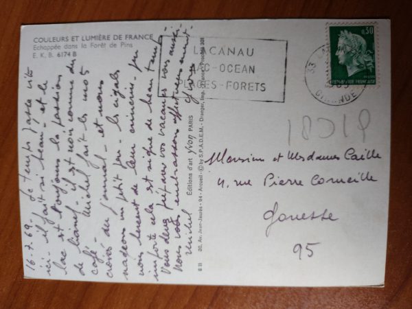 Postcard Foret de Pins - Image 2