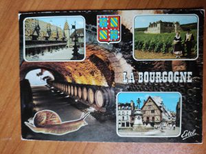 Postcard La Bourgogne