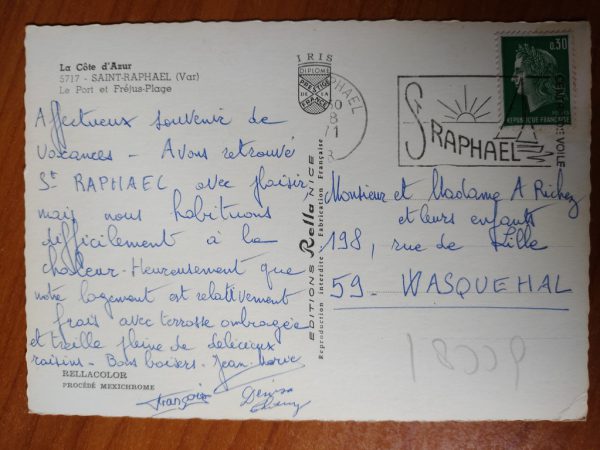 Postcard Saint Raphael - Image 2