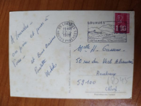 Postcard Lourdes - Image 2