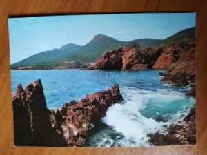 Postcard Cote de Azur