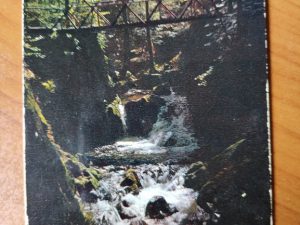 Postcard Cascade de Gehard