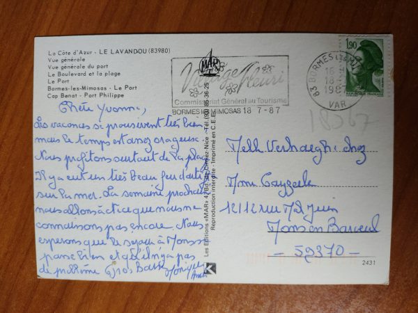 Postcard Le Lavandou - Image 2
