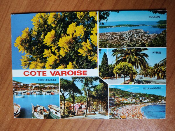Postcard Cote Varoise