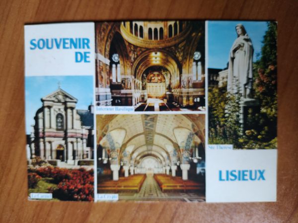 Postcard Souvenir de Lisieux