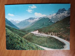 Postcard Alpes Grands Cols