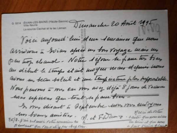 Postcard Evian Les Bains - Image 2