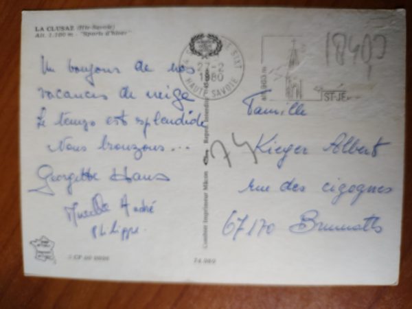 Postcard La Clusaz - Image 2