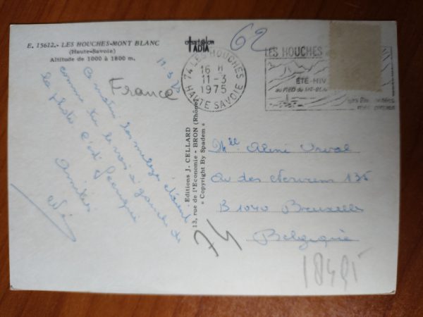 Postcard Mont Blanc - Image 2