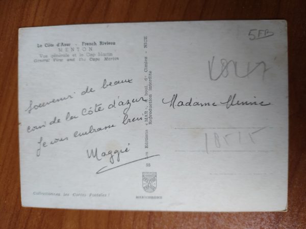 Postcard Menton - Image 2