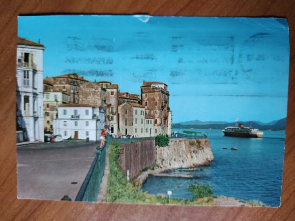 Postcard Corfu The Walls