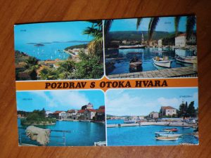 Postcard Otok Hvar
