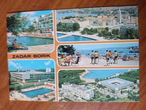Postcard Zadar Borik