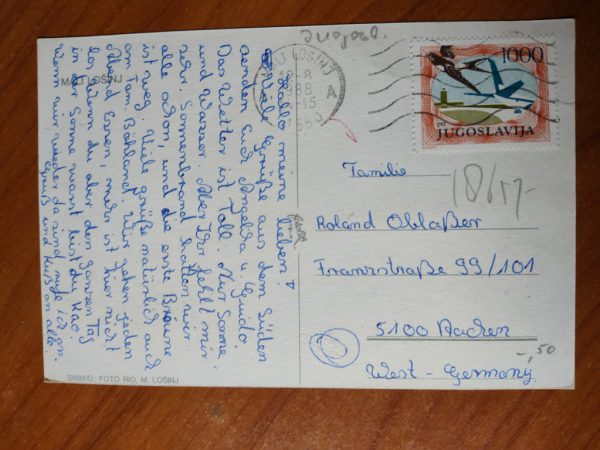 Postcard Malilosinj - Image 2