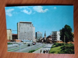 Postcard Ljubljana Hotel Ley