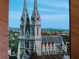 Postcard Zagreb Church