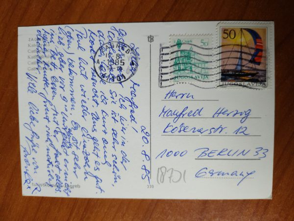 Postcard Zagreb Church - Image 2