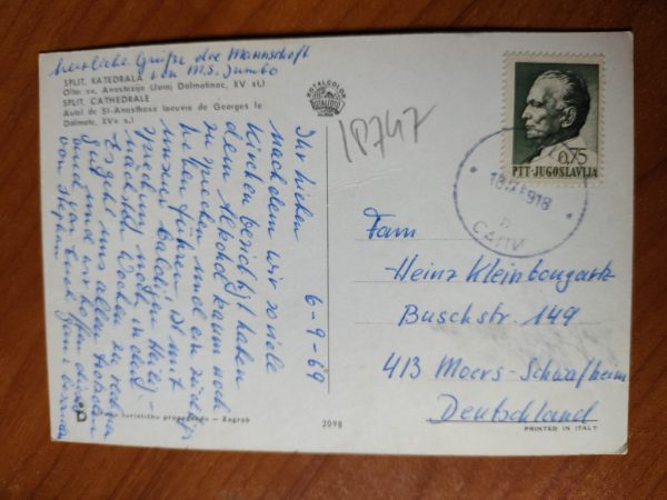 Postcard Split Cathedral - Image 2