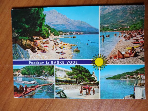 Postcard Baske Vode