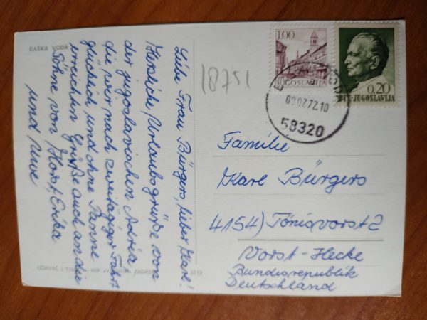 Postcard Baske Vode - Image 2