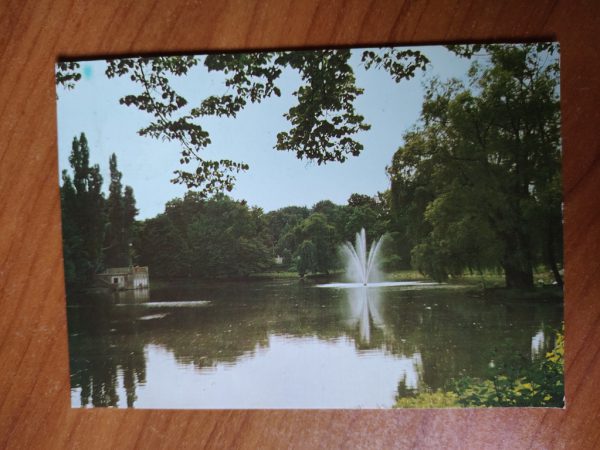 Postcard Raciborz Park