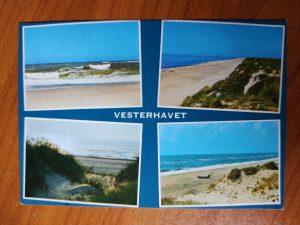 Postcard Vesterhavet Nordsea