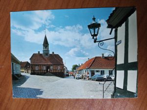Postcard Ebeltoft Radhus
