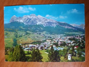 Postcard Dolomiti Cortina