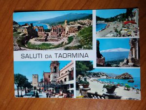 Postcard Saluti da Taormina