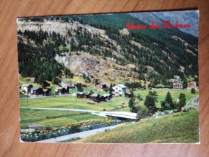 Postcard Unter den Bodmen