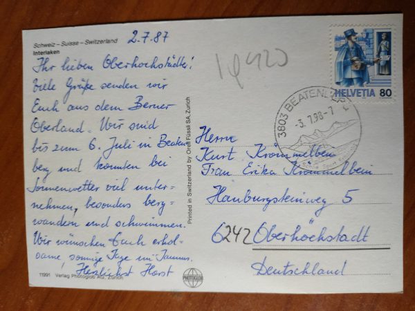 Postcard Interlaken - Image 2