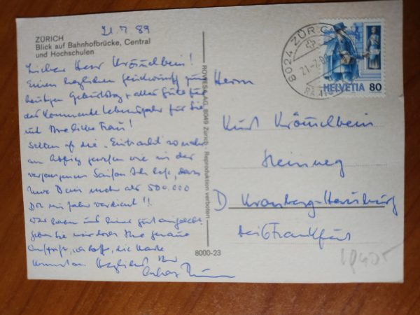 Postcard Zurich - Image 2