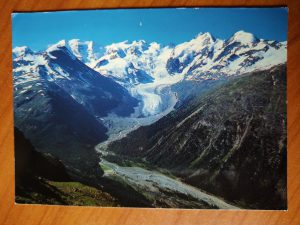Postcard Berninagruppe