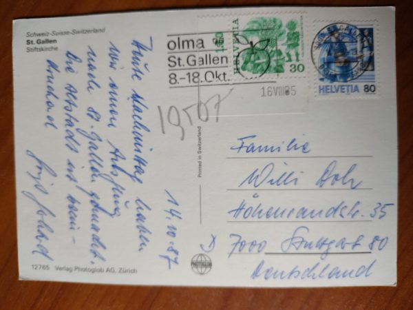 Postcard St Gallen - Image 2