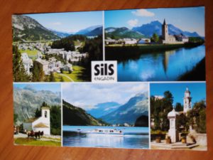 Postcard Sils Engadin